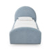 Moon Chambray Blue Performance Chenille Twin Trundle Bed - Dream Home Furniture & Mattress (Waite Park, MN)