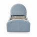 Moon Chambray Blue Performance Chenille Twin Trundle Bed - Dream Home Furniture & Mattress (Waite Park, MN)