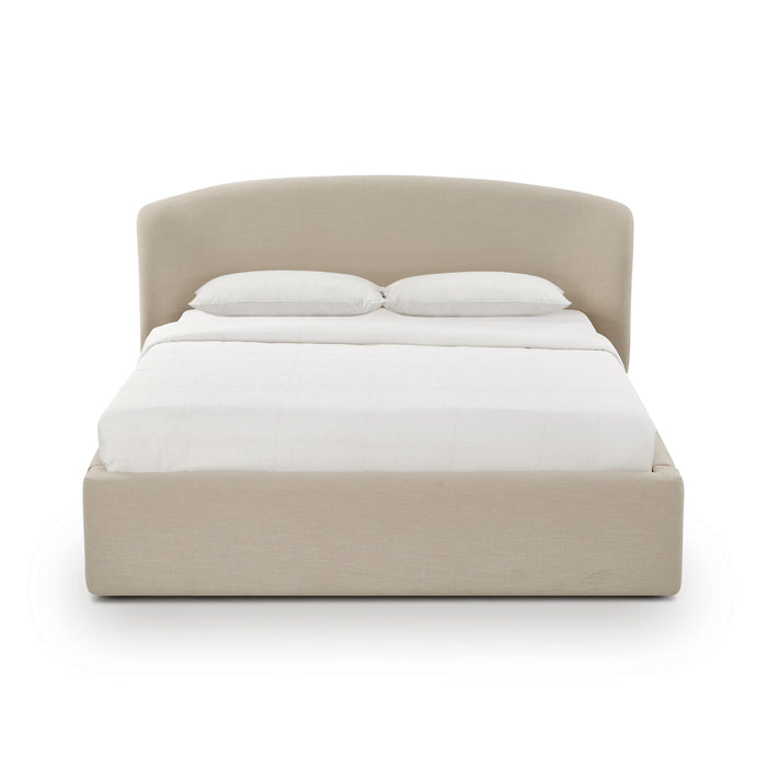 Corey Upcycled Performance Linen Storage Bed