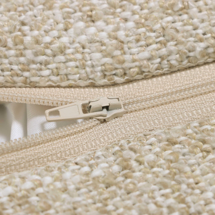 Bonney 20" Boucle Square Throw Pillow Cover - Dream Home Furniture & Mattress (Waite Park, MN)