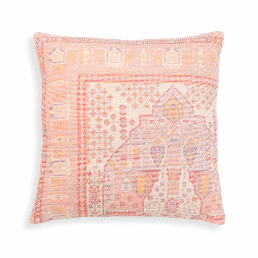 Persia 20" Pink Square Throw Pillow Cover - Dream Home Furniture & Mattress (Waite Park, MN)