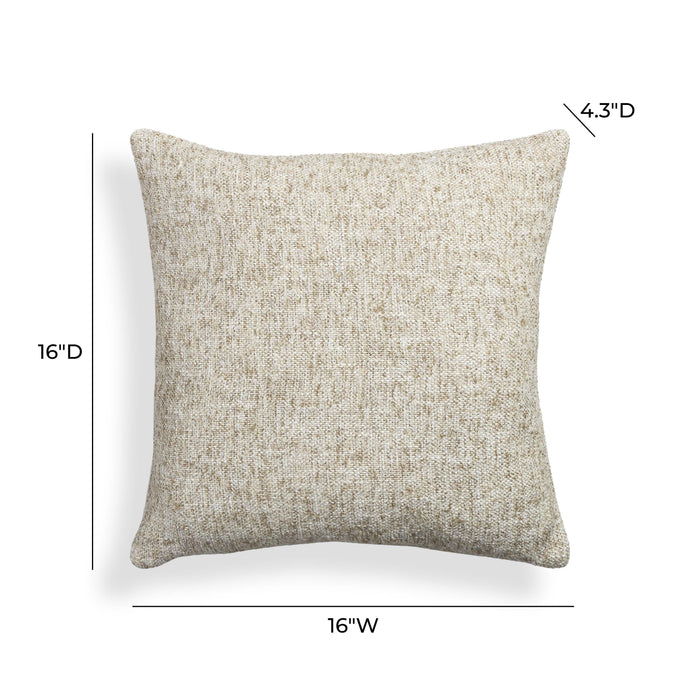 Poh 16" Boucle Square Throw Pillow