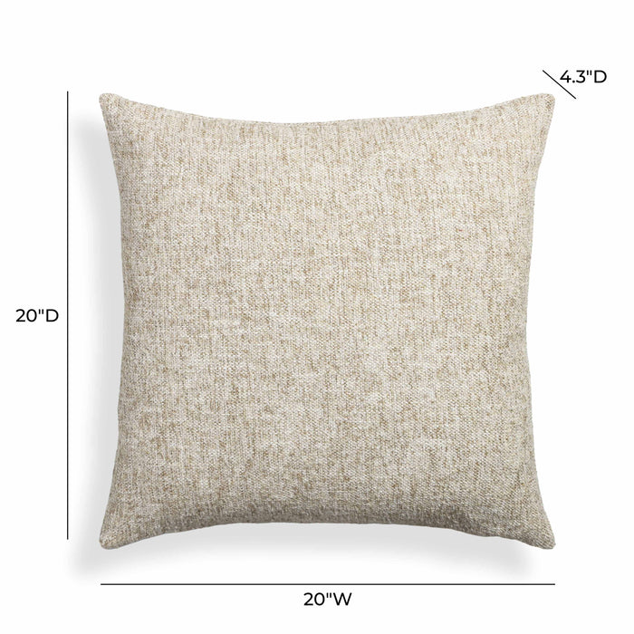 Poh 20" Boucle Square Throw Pillow