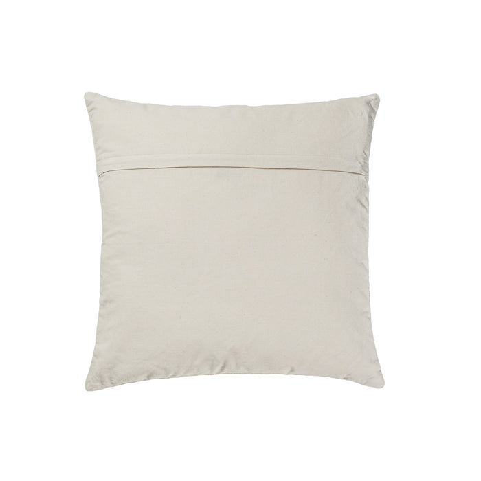 Tabitha 20" Square Embroidered Throw Pillow