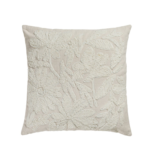 Tabitha 20" Square Embroidered Throw Pillow - Dream Home Furniture & Mattress (Waite Park, MN)