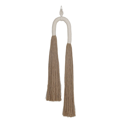 Pasha Natural Cotton Jute Tassel Wall Decor - Dream Home Furniture & Mattress (Waite Park, MN)