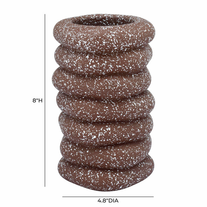 Gabby Speckled Cairn Vase - Dream Home Furniture & Mattress (Waite Park, MN)