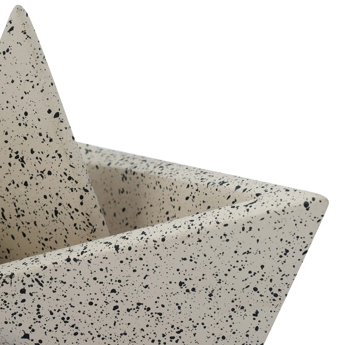 Gabby Speckled Cream Sailboat Catchall - Dream Home Furniture & Mattress (Waite Park, MN)