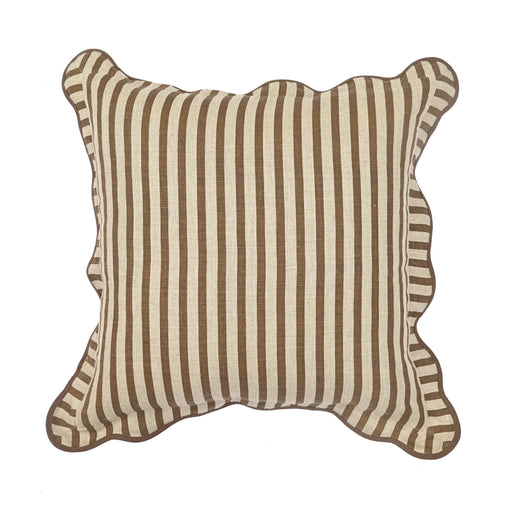 Striped 20" Linen Throw Pillow - Dream Home Furniture & Mattress (Waite Park, MN)
