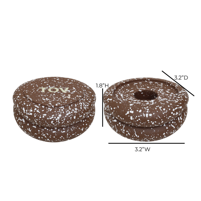 Gabby Stacking Candle Holder - Set of 2 - Dream Home Furniture & Mattress (Waite Park, MN)