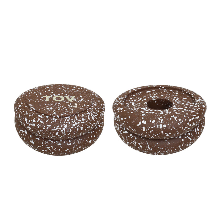 Gabby Stacking Candle Holder - Set of 2 - Dream Home Furniture & Mattress (Waite Park, MN)