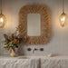 Ceramic Line Art Trumpeter Vase - Dream Home Furniture & Mattress (Waite Park, MN)