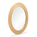 Tanya 43.5" Rattan Round Wall Mirror - Dream Home Furniture & Mattress (Waite Park, MN)