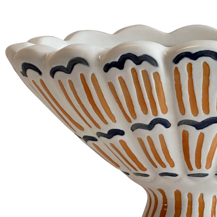 Ceramic Roman Coral Bowl - Dream Home Furniture & Mattress (Waite Park, MN)