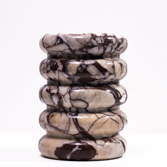 Marble Layered Decorative Vase