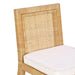Amara Cream Contract-Grade Linen Dining Chair - Dream Home Furniture & Mattress (Waite Park, MN)