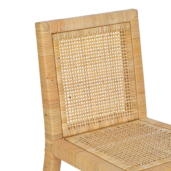 Amara Cream Contract-Grade Linen Dining Chair - Dream Home Furniture & Mattress (Waite Park, MN)