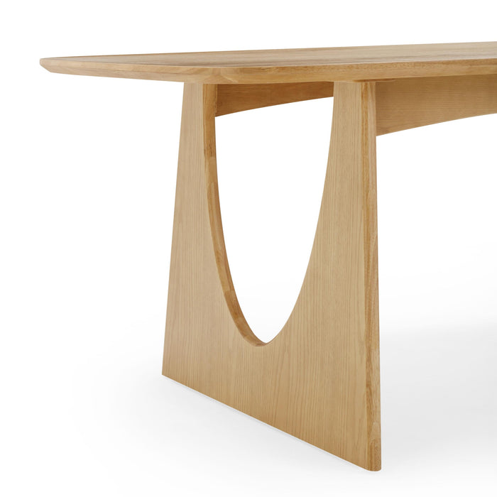 Cybill Natural Ash Rectangular Dining Table (79"-94")