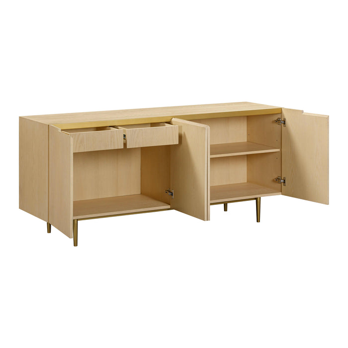 Echo 70" Washed Natural Ash Sideboard - Dream Home Furniture & Mattress (Waite Park, MN)