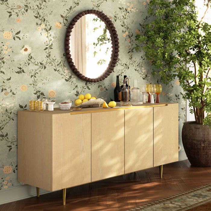 Echo 70" Washed Natural Ash Sideboard - Dream Home Furniture & Mattress (Waite Park, MN)