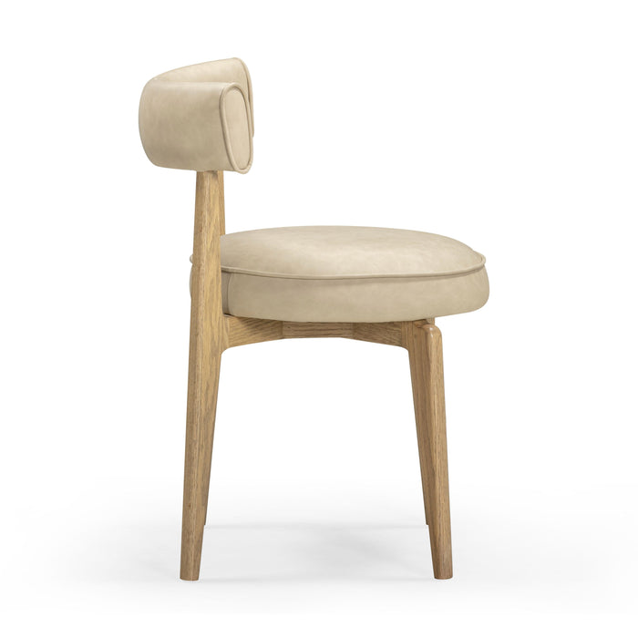 Nikita Performance Vegan Leather Dining Chair