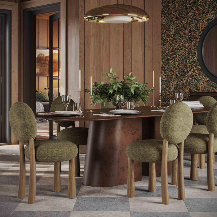 Sulley Performance Basketweave Dining Chair - Dream Home Furniture & Mattress (Waite Park, MN)