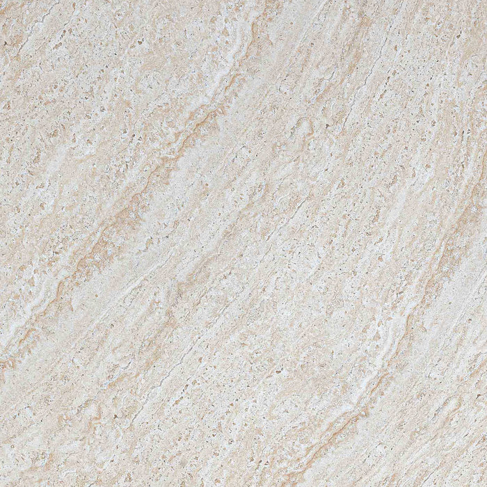 Cynthia 87" Faux Travertine Indoor/Outdoor Concrete Oval Dining Table