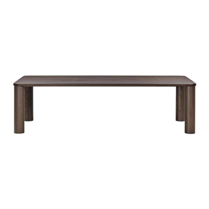 Akola 106" Oak Rectangular Dining Table - Dream Home Furniture & Mattress (Waite Park, MN)