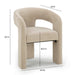 Malone Performance Chenille Dining Chair - Dream Home Furniture & Mattress (Waite Park, MN)