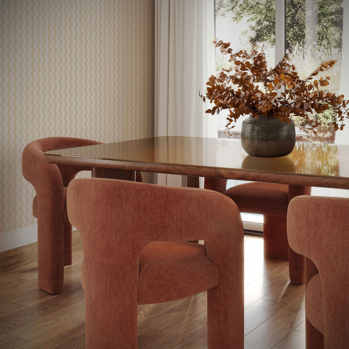 Malone Performance Chenille Dining Chair - Dream Home Furniture & Mattress (Waite Park, MN)
