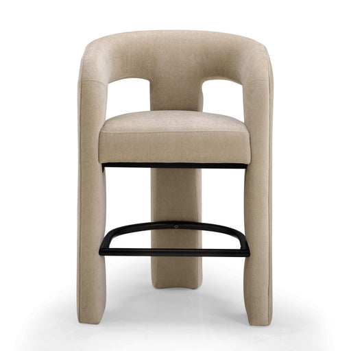 Malone Performance Chenille Stool - Dream Home Furniture & Mattress (Waite Park, MN)