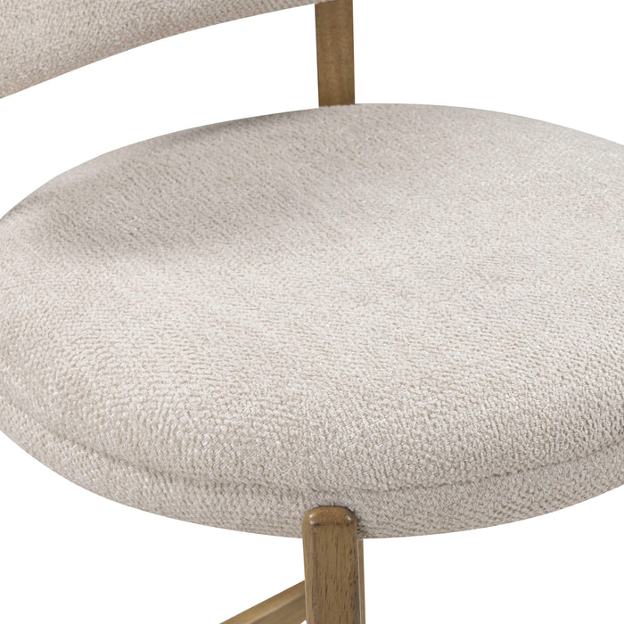 Carnation Performance Fabric Counter Stool - Dream Home Furniture & Mattress (Waite Park, MN)