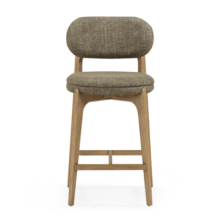 Carnation Performance Fabric Counter Stool - Dream Home Furniture & Mattress (Waite Park, MN)