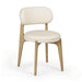 Carnation Cream Performance Vegan Leather Dining Chair - Dream Home Furniture & Mattress (Waite Park, MN)