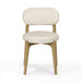 Carnation Cream Performance Vegan Leather Dining Chair - Dream Home Furniture & Mattress (Waite Park, MN)