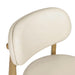 Carnation Cream Performance Vegan Leather Dining Chair - Dream Home Furniture & Mattress (Waite Park, MN)