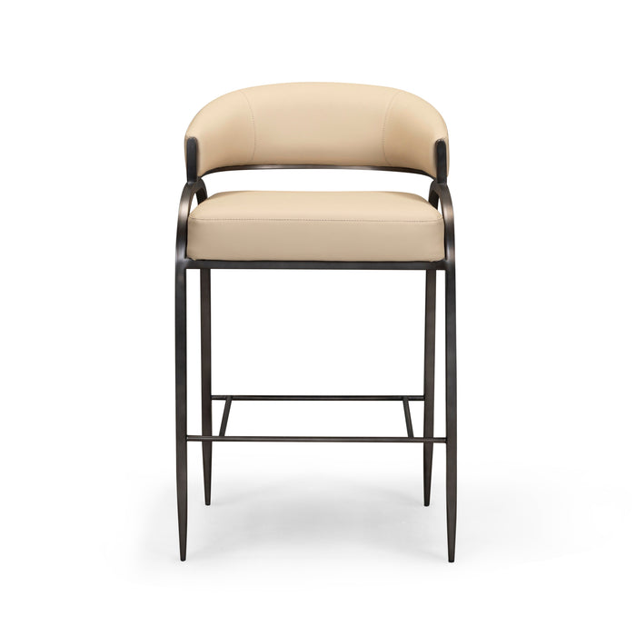 Tatum Performance Vegan Leather Counter Stool