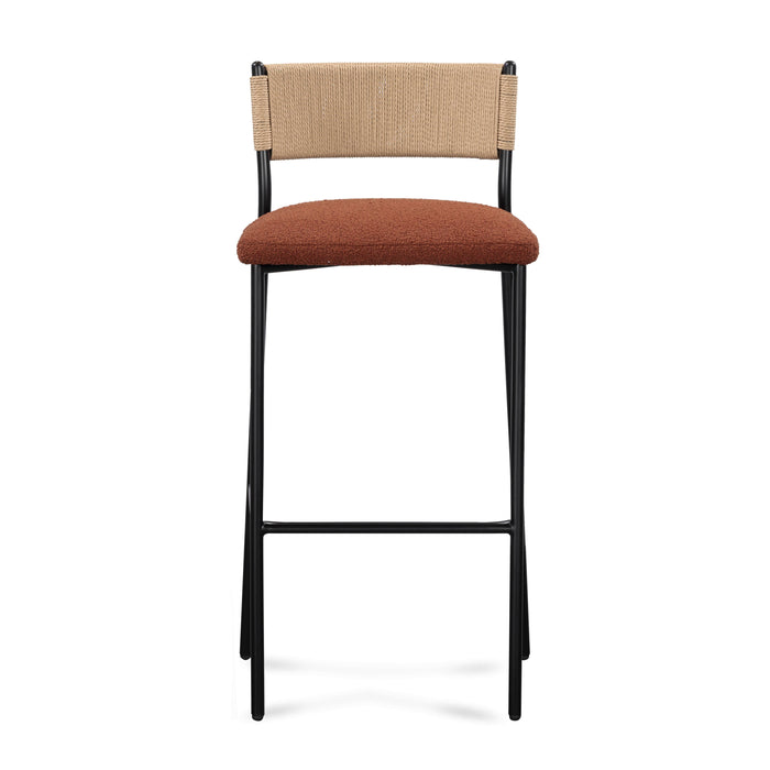 Celine Performance Boucle Stool - Dream Home Furniture & Mattress (Waite Park, MN)