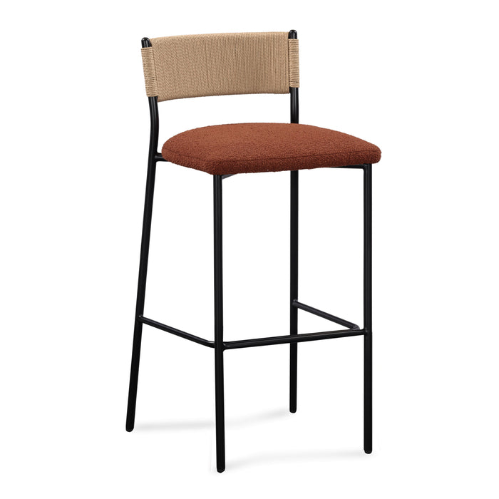 Celine Performance Boucle Stool - Dream Home Furniture & Mattress (Waite Park, MN)