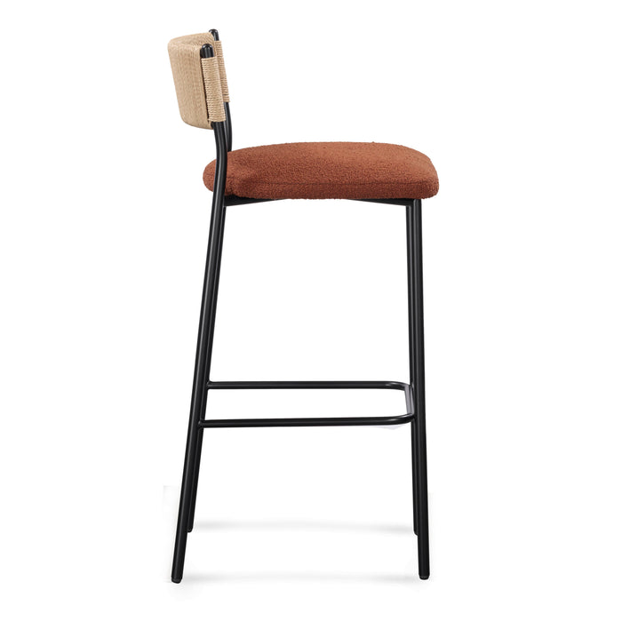 Celine Performance Boucle Stool - Dream Home Furniture & Mattress (Waite Park, MN)