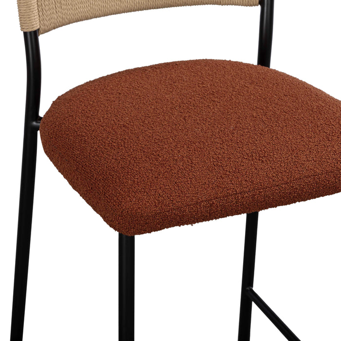 Celine Performance Boucle Stool - Dream Home Furniture & Mattress (Waite Park, MN)