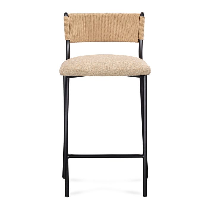 Celine Performance Boucle Stool - Dream Home Furniture & Mattress (Waite Park, MN)
