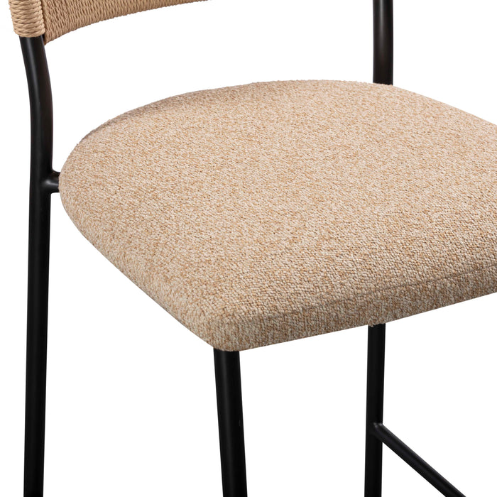 Celine Performance Boucle Stool - Dream Home Furniture & Mattress (Waite Park, MN)