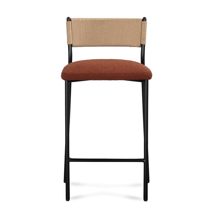 Celine Performance Boucle Stool - Dream Home Furniture & Mattress (Waite Park, MN)