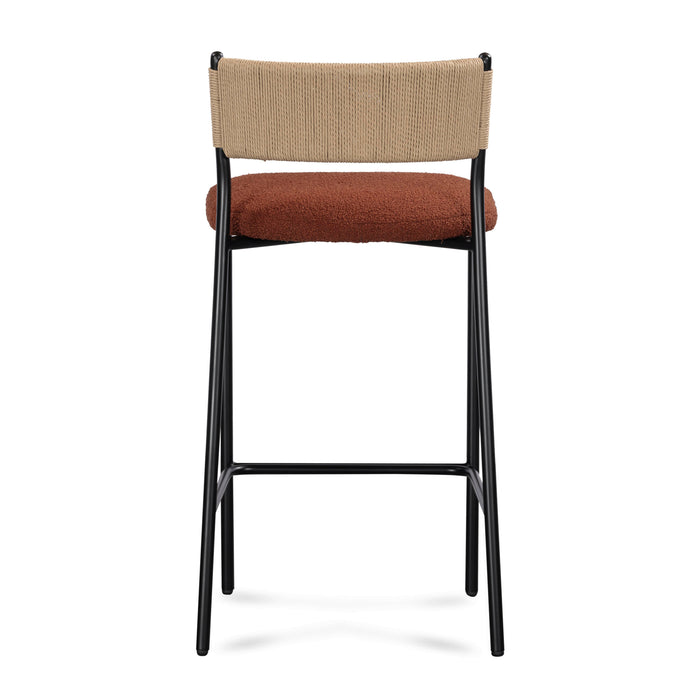 Celine Performance Boucle Stool - Dream Home Furniture & Mattress (Waite Park, MN)