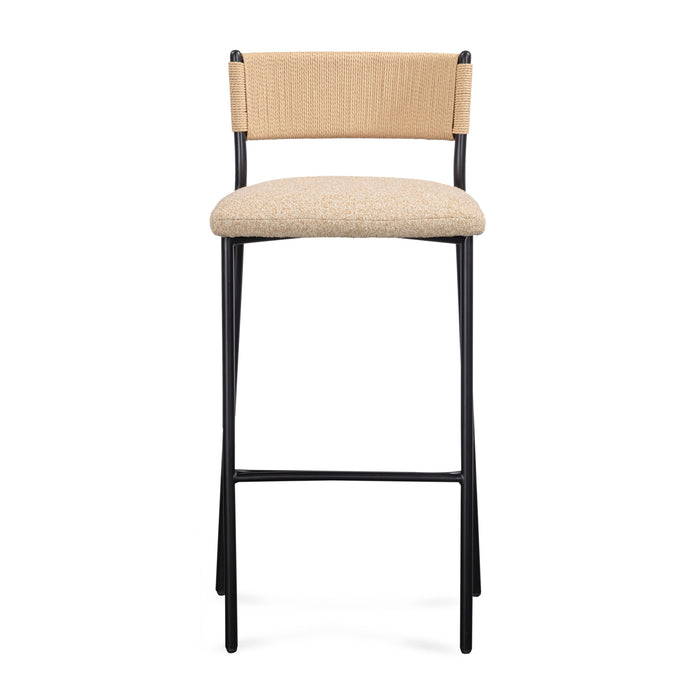 Celine Performance Boucle Stool - Dream Home Furniture & Mattress (Waite Park, MN)