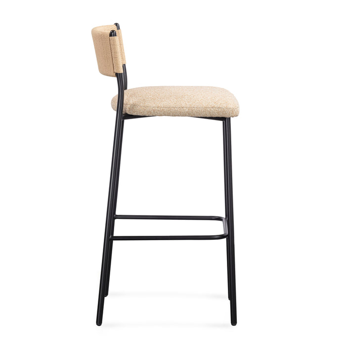 Celine Performance Boucle Stool - Dream Home Furniture & Mattress (Waite Park, MN)