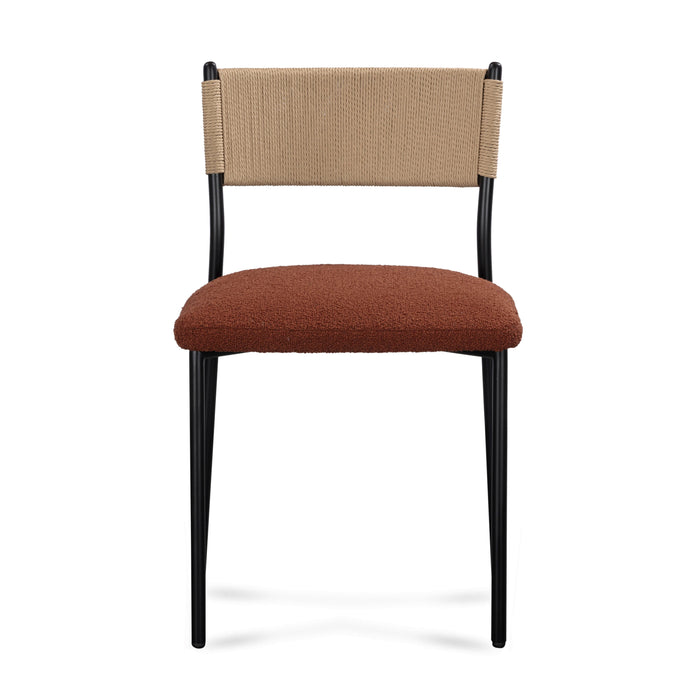 Celine Performance Boucle Dining Chair - Set of 2 - Dream Home Furniture & Mattress (Waite Park, MN)