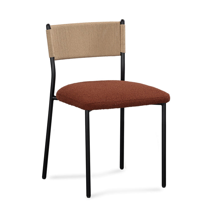 Celine Performance Boucle Dining Chair - Set of 2 - Dream Home Furniture & Mattress (Waite Park, MN)