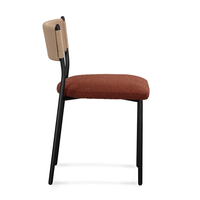 Celine Performance Boucle Dining Chair - Set of 2 - Dream Home Furniture & Mattress (Waite Park, MN)